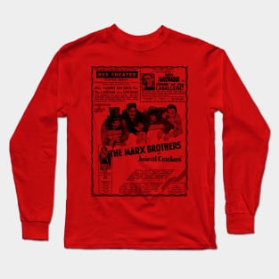 animal crackers vintage movie Long Sleeve T-Shirt